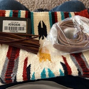 Handwoven Saddle Blanket American darling